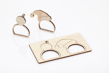 Load image into Gallery viewer, Rudolph Napkin Ring Set (4 rings)